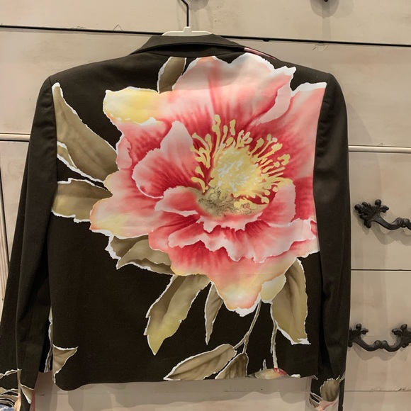 Beautiful Ellen Tracy Linda Allard open jacket - size 4 fits like a 6 - Picture 2 of 8